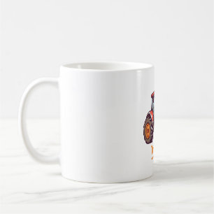 Caneca De Café Mug com Trator