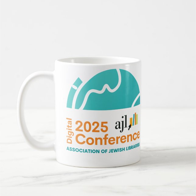 Caneca De Café Mug - Conferência Digital AJL 2025 (Esquerda)