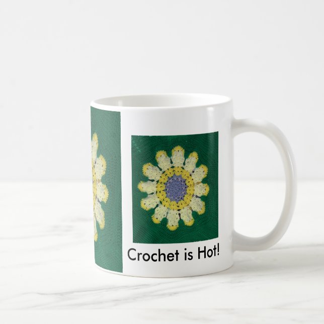 Caneca De Café Mug - Crochet está quente (Direita)