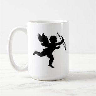 Caneca De Café Mug Cupid Black