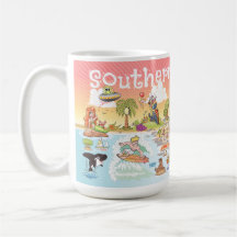 Mug da Califórnia do Sul
