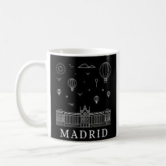 Caneca De Café Mug da cidade de Madrid
