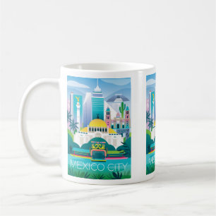 Caneca De Café Mug da Cidade do México