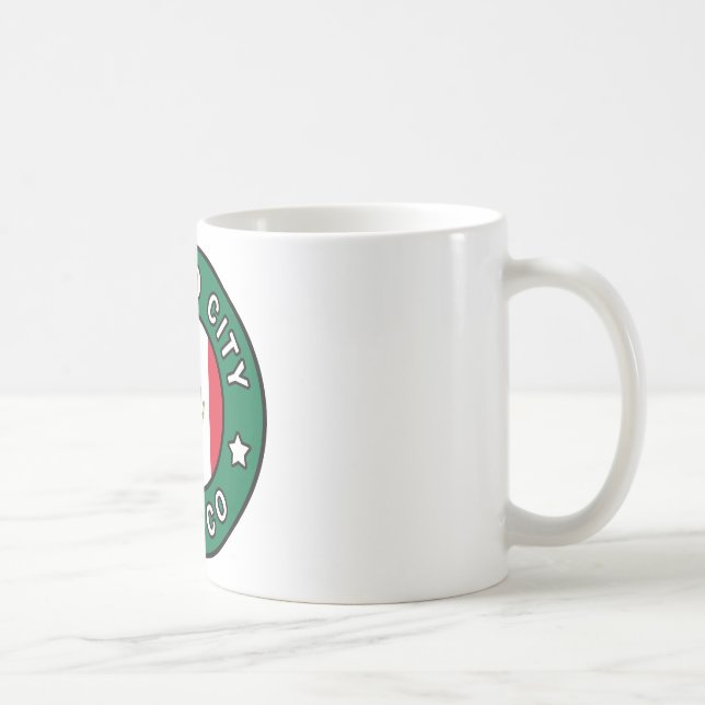 Caneca De Café Mug da Cidade do México (Direita)