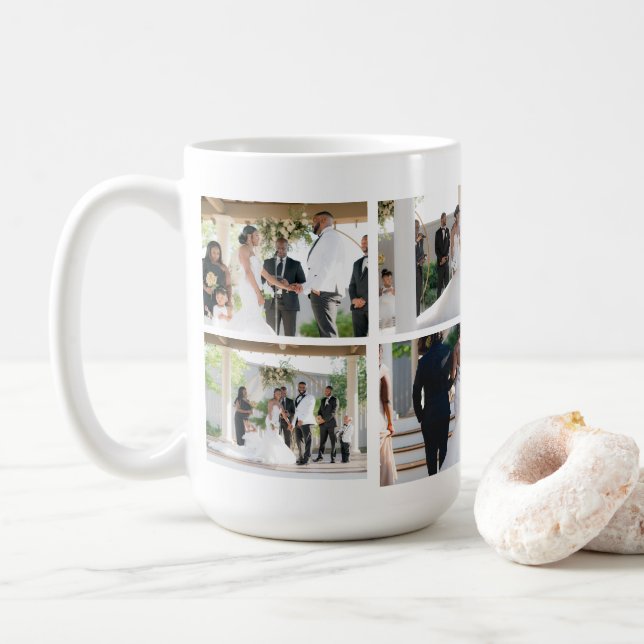 Caneca De Café Mug da Especialidade de Casamento Personalizado co (Com Donut)