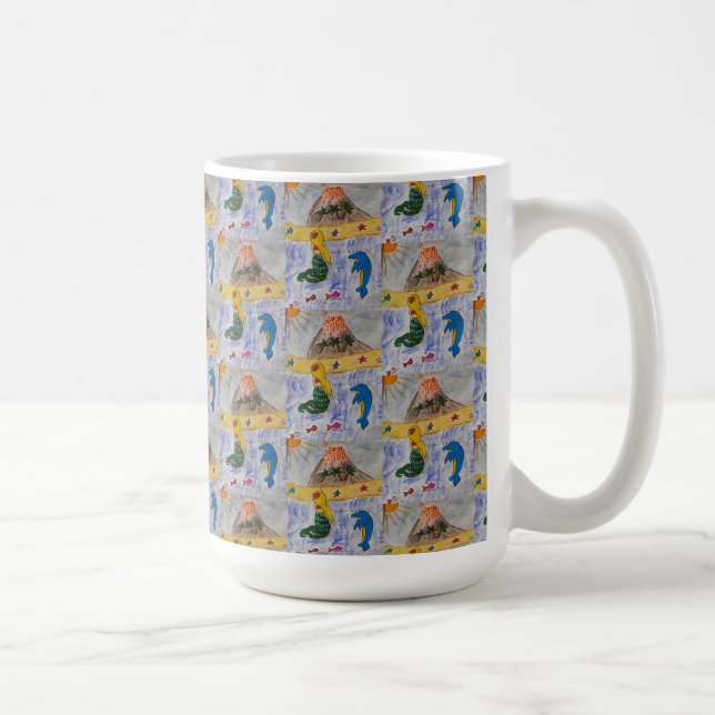 Caneca De Café Mug da Ilha Mermaid (Direita)