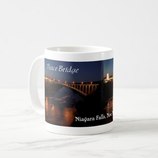 Caneca De Café Mug da Ponte da Paz (Frente Esquerda)