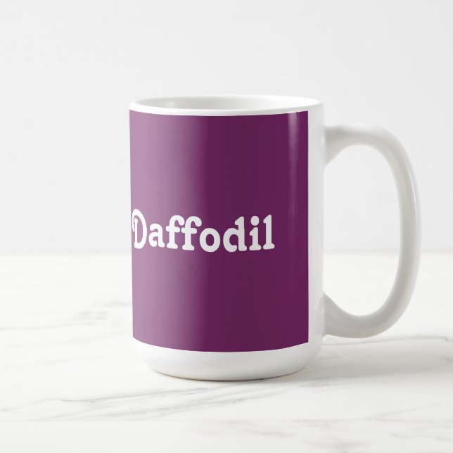 Caneca De Café Mug Daffodil (Direita)