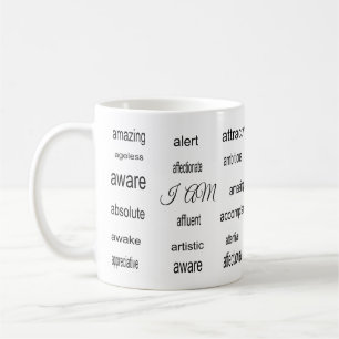 Caneca De Café Mug de Afirmação