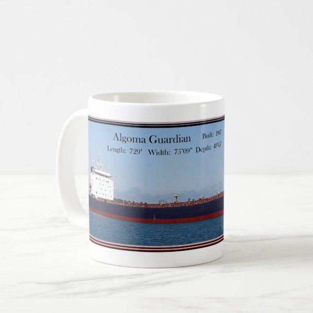 Caneca De Café Mug de Algoma Guardian (Frente Esquerda)