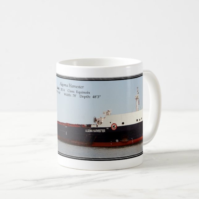 Caneca De Café Mug de Algoma Harvester (Frente Esquerda)