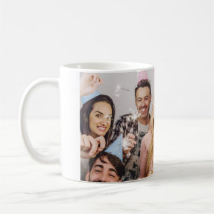 Caneca De Café Mug de aniversário de foto de Amigos Personalizado