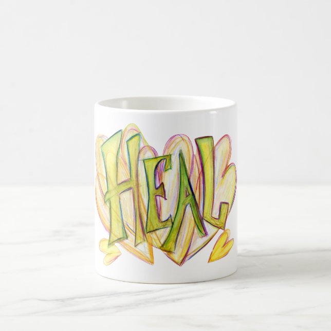 Caneca De Café Mug de Arranque de Palavras Inspiracional (Centro)