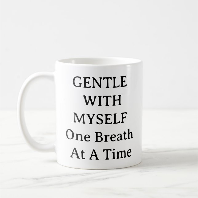 Caneca De Café Mug De Autoatendimento - Gentil Com Minha Taça Per (Esquerda)