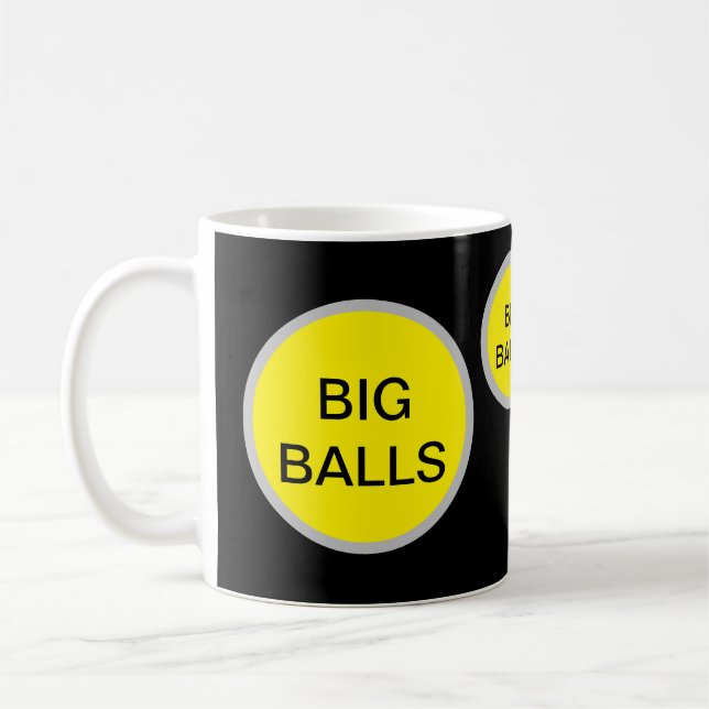 Caneca De Café Mug de balas grandes - Presente de Piada engraçado (Esquerda)