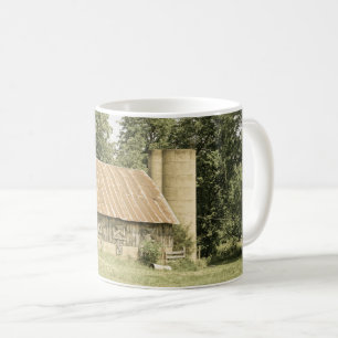 Caneca De Café Mug De Café Antiquado De Carro