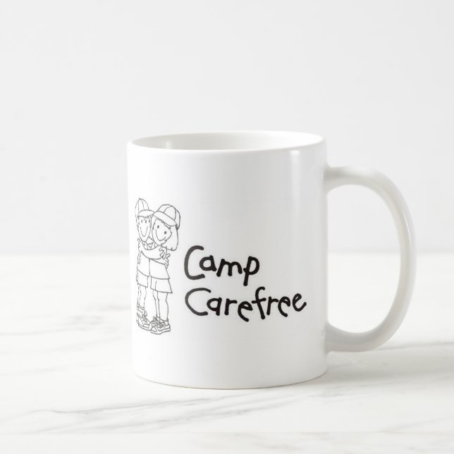 Caneca De Café Mug De Café| Camp Carefree (Direita)