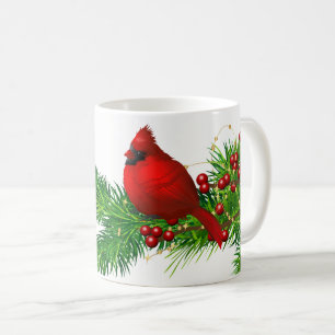 Caneca De Café Mug de café cardeal Natal