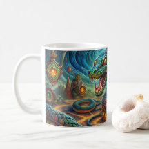 Mug de café Cobra de descida comum
