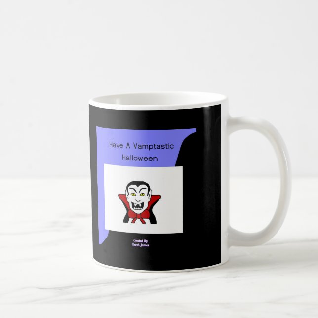 Caneca De Café Mug de café de Halloween vamtastizado (Direita)