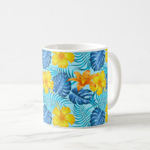 Caneca De Café Mug de café de Impressão tropical