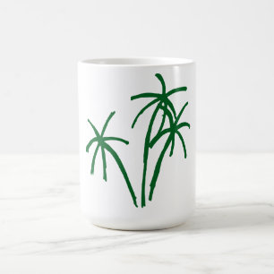Caneca De Café Mug de café de palmeira de verão