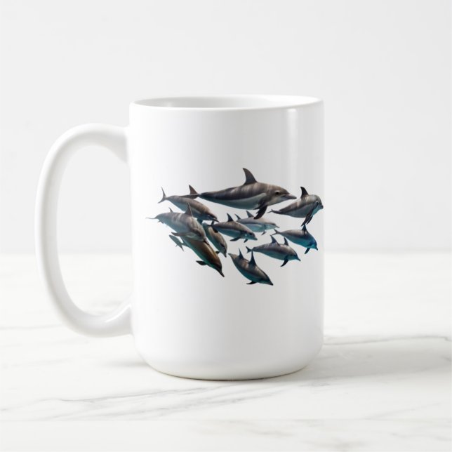 Caneca De Café Mug de Café Dolphin Botlenose (Esquerda)