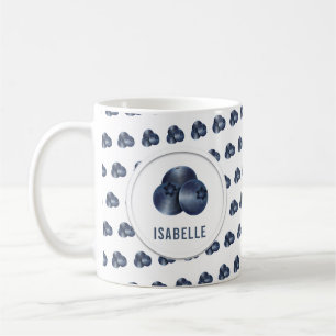 Caneca De Café Mug de café fresco fresco de mirtilo