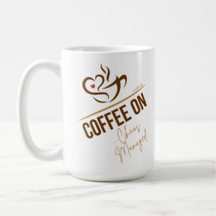 Caneca De Café Mug De Café Grande - Café No Caos Gerenciado