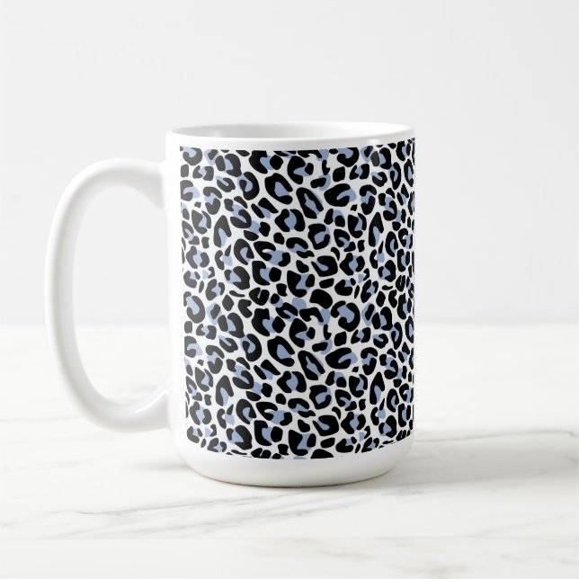 Caneca De Café Mug de café impresso do Leopardo (Esquerda)