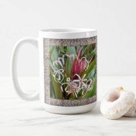 Caneca De Café Mug de café inspirador com moscas-de-aranha rosa