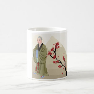 Caneca De Café Mug de café monge budista