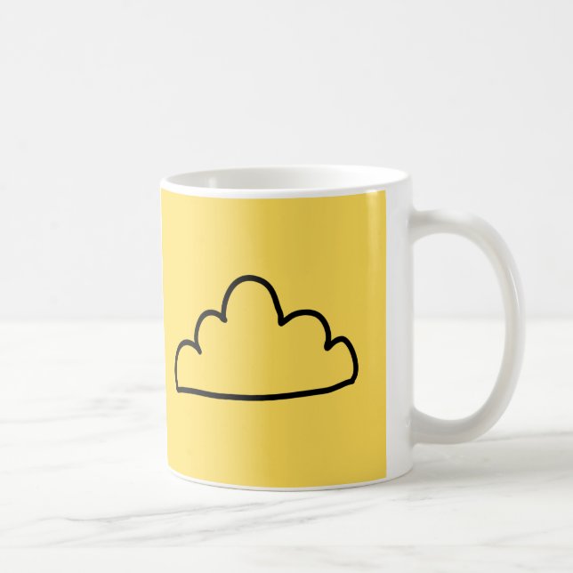 Caneca De Café Mug de café personalizado (Direita)