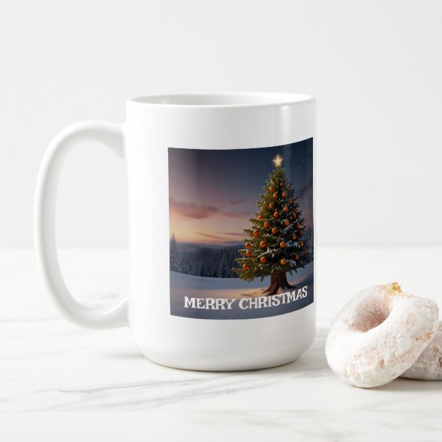 Caneca De Café Mug de café personalizado com Design moderno (Com Donut)
