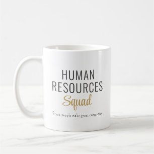 Caneca De Café Mug de Café Personalizado de Recursos Humanos