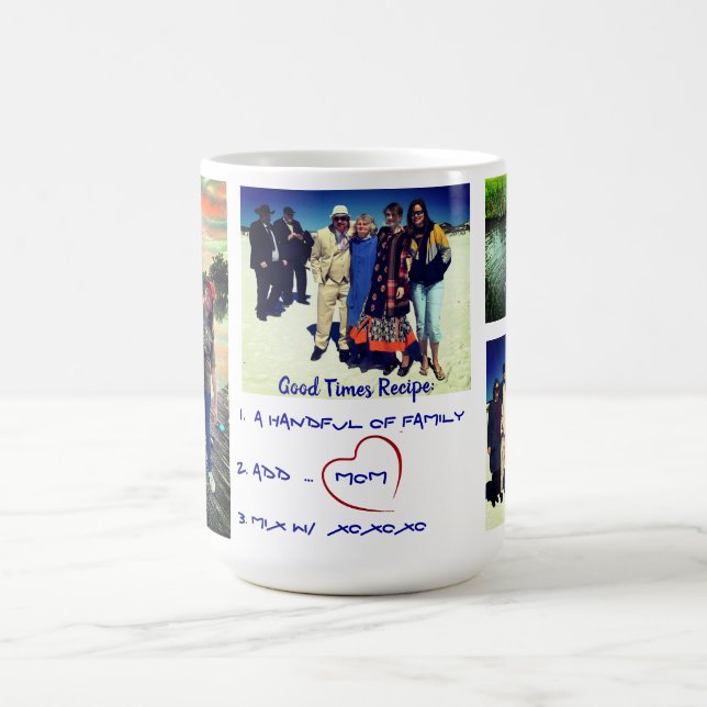 Caneca De Café Mug de café personalizável para mães (ou Pai) (Centro)