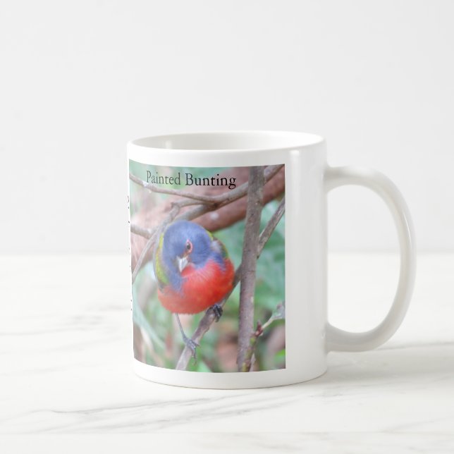 Caneca De Café Mug de Café Pintado por BirdingCollectibles (Direita)