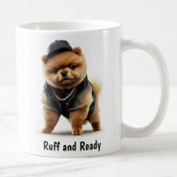 Mug De Café Pomeraniano De Hip Hop