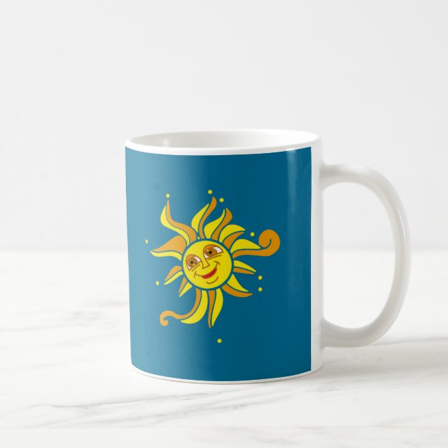 Caneca De Café Mug de café Sun Feliz (Direita)