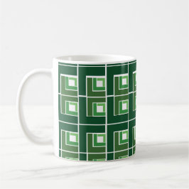 Caneca De Café Mug de Café Turvo Verde Topsy