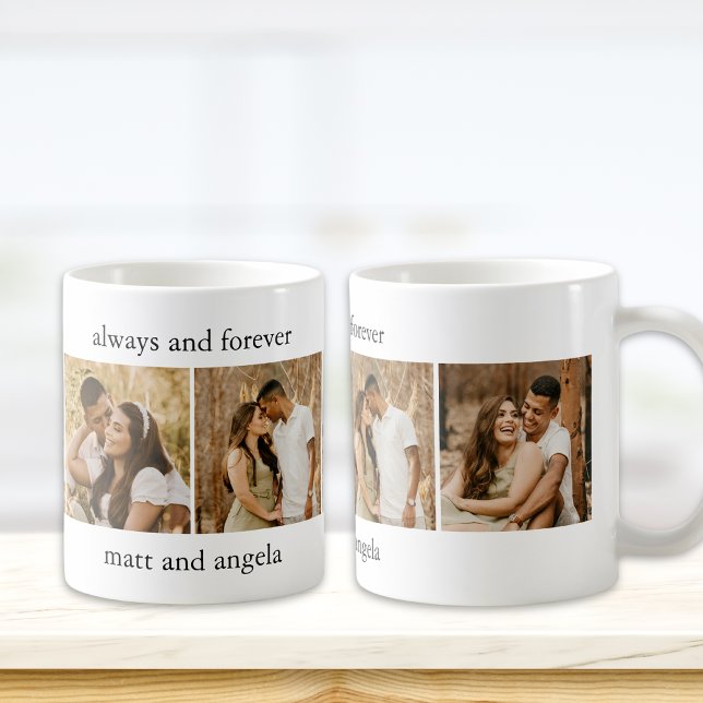 Caneca De Café Mug de Casal Personalizado (Criador carregado)