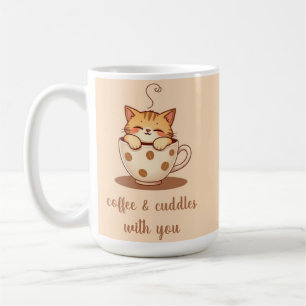 Caneca De Café Mug de Cat Personalizável