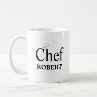 Caneca De Café Mug de Chef Personalizado