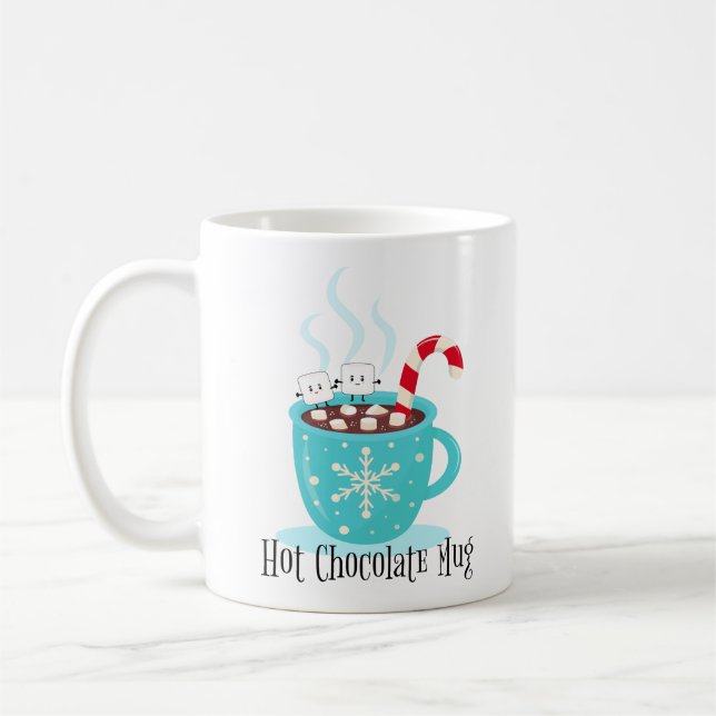 Caneca De Café Mug de chocolate quente (Esquerda)