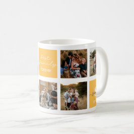 Caneca De Café Mug de Colagem de Fotos da Família Personalizada -