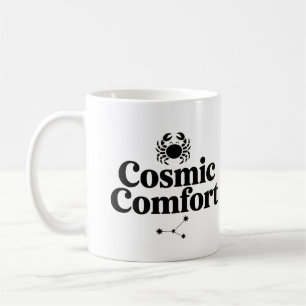 Caneca De Café Mug de conforto Cósmico - Cancer Astrologia Café