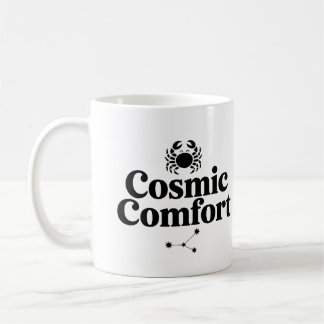 Caneca De Café Mug de conforto Cósmico - Cancer Astrologia Café