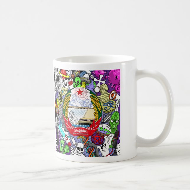 Caneca De Café Mug de Conspiração (Direita)