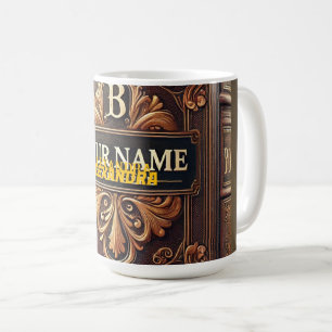 CANECA DE CAFÉ MUG DE COURO ANTIGO