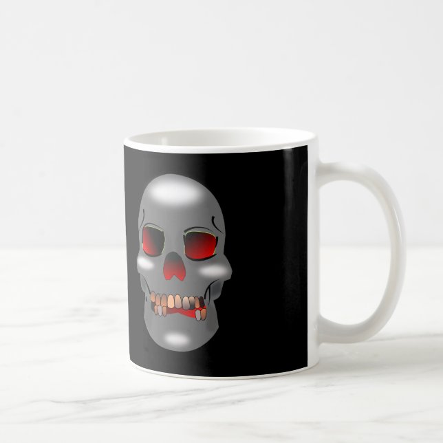 Caneca De Café Mug de crânio (Direita)